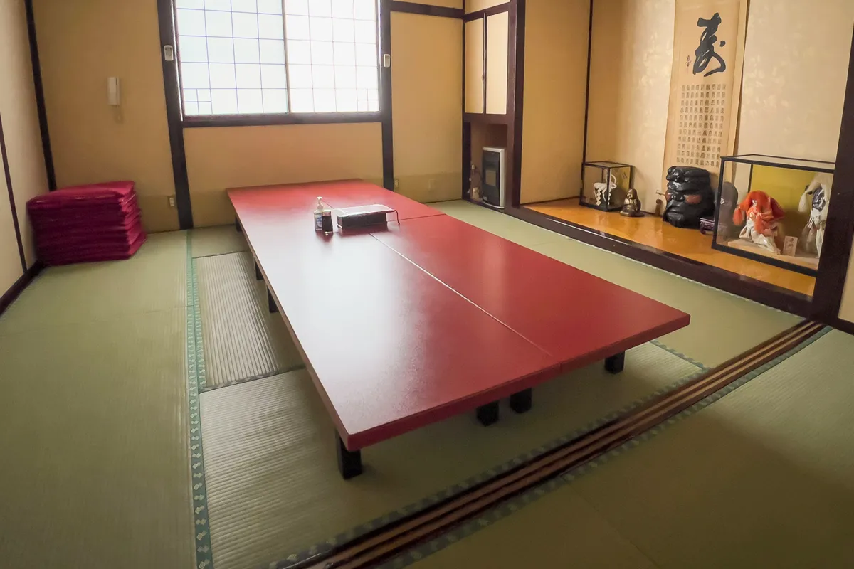 床の間のあるお座敷